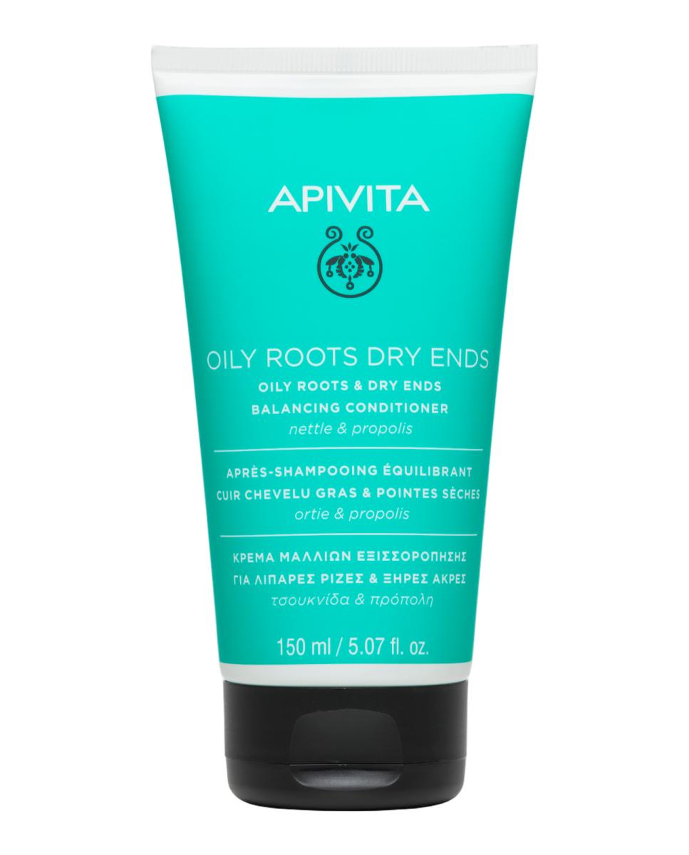 Apivita - Acondicionador Equilibrante Para Raíz Grasa Y Puntas Secas 150 Ml Apivita. - Image 1