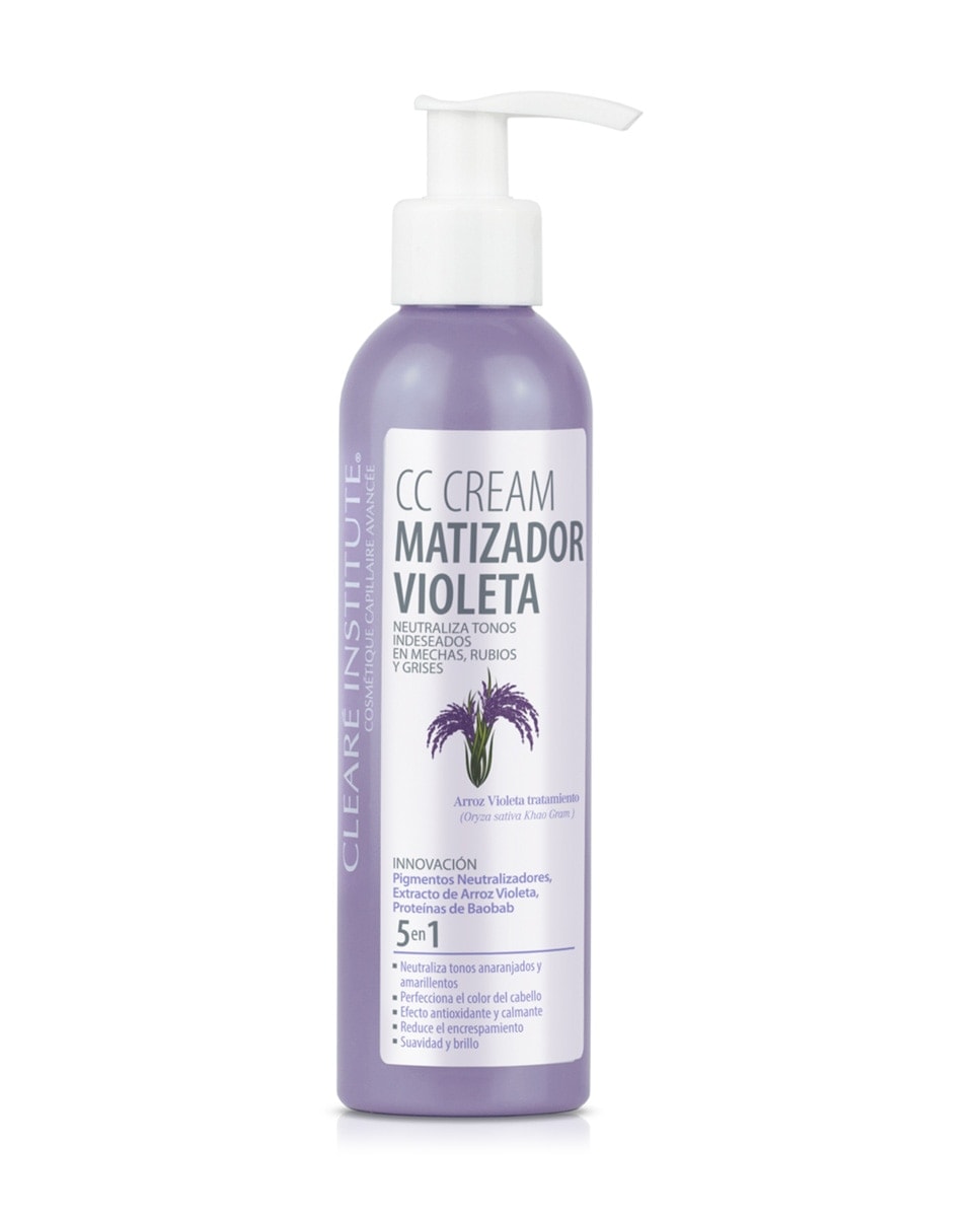 Clearé Institute - CC Cream Matizador Violeta 200 ml Clearé Institute. - Image 1