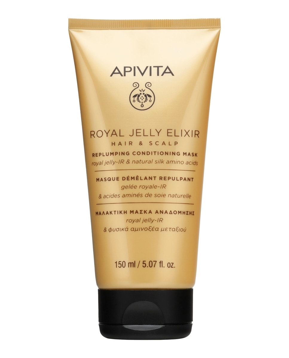 Apivita - Mascarilla Acondicionador Voluminizadora Acondicionadora 150 Ml Royal Jelly Apivita. - Image 1