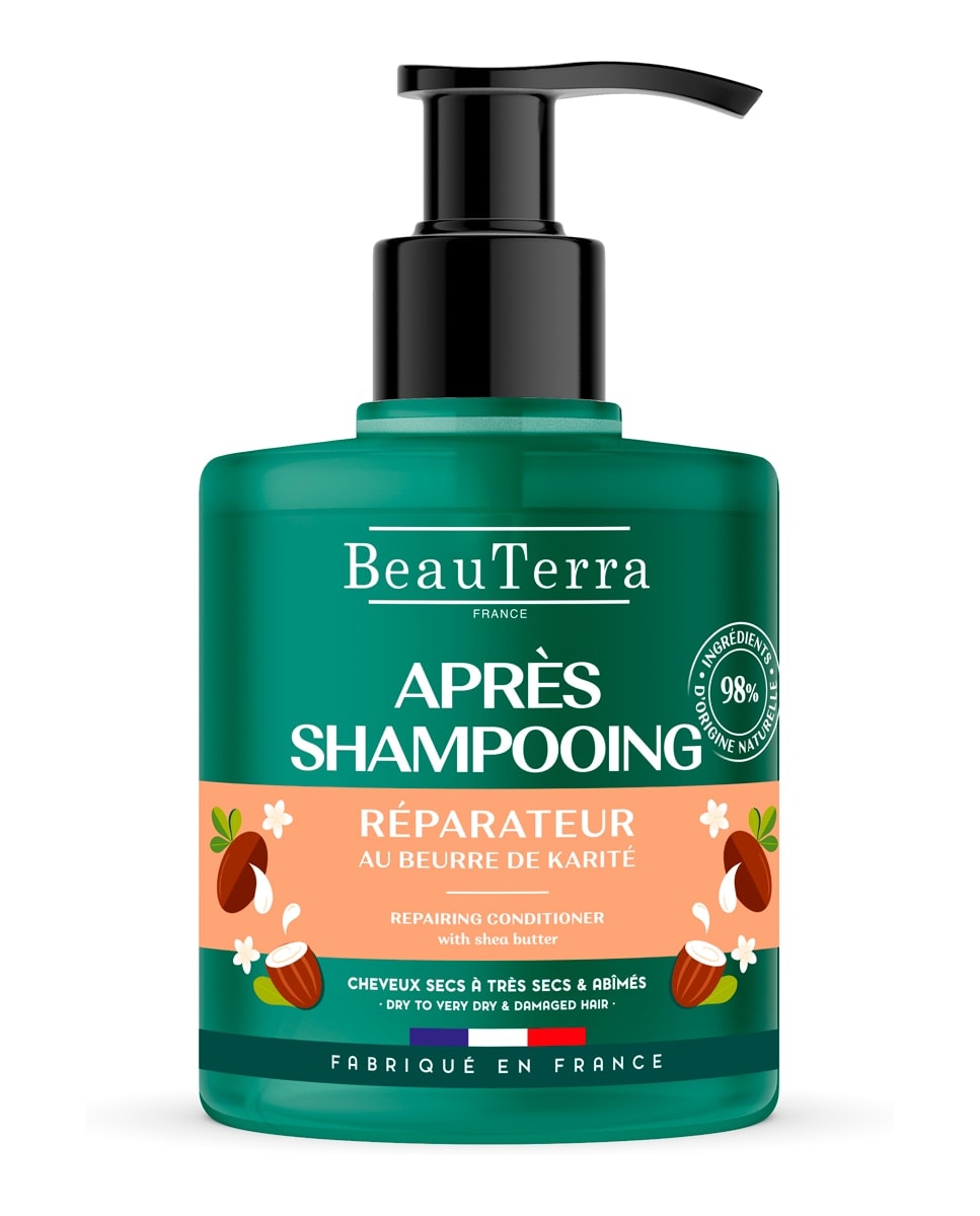 Beauterra - Acondicionador Reparador Manteca de Karité 500 ml Beauterra. - Image 1