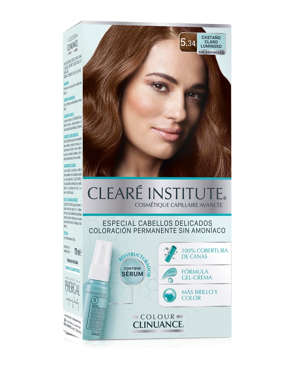 Clearé Institute - Coloración Permanente Colour Clinuance Cabellos Delicados Clearé Institute. - Image 1