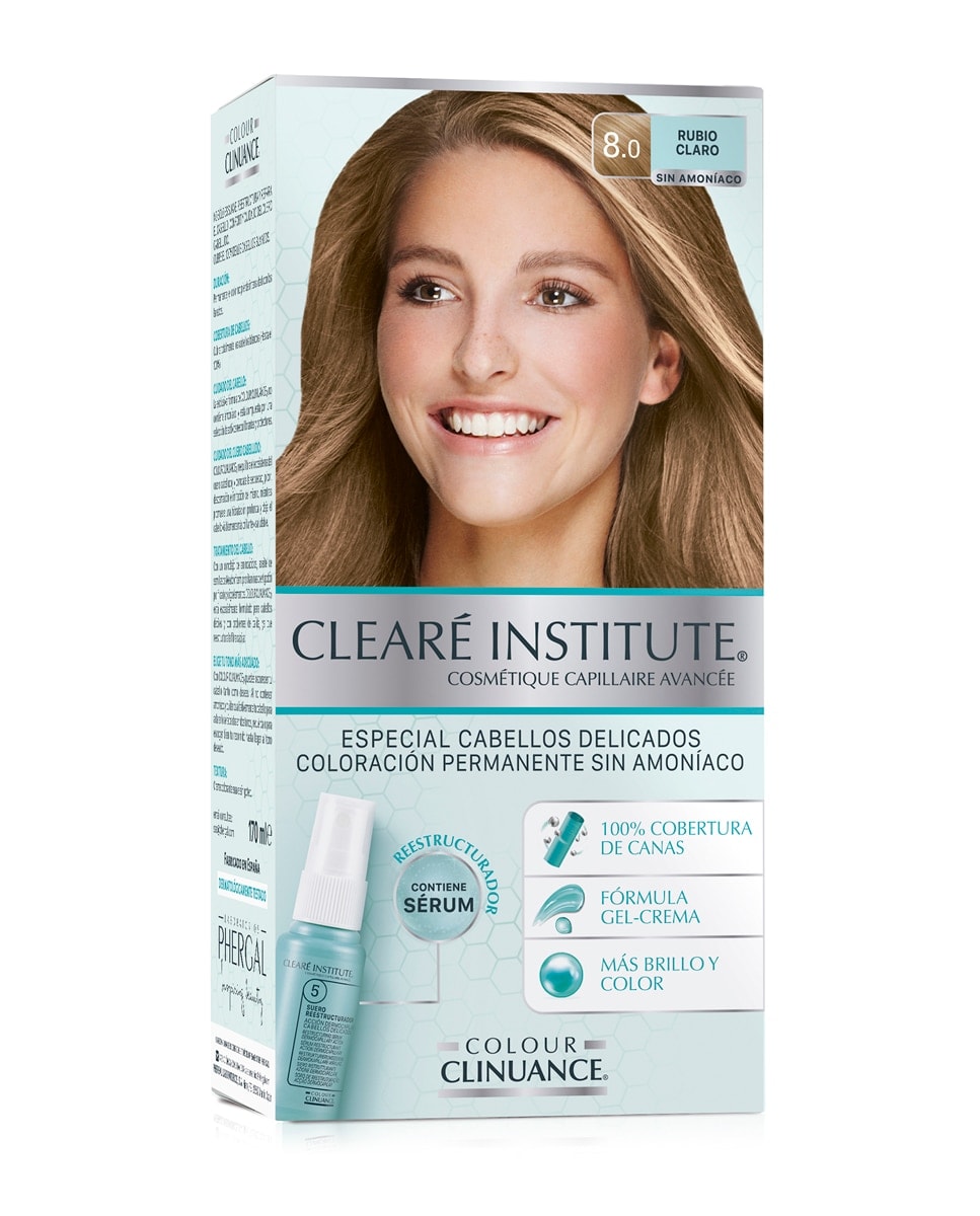 Clearé Institute - Coloración Permanente Colour Clinuance Cabellos Delicados Clearé Institute. - Image 1