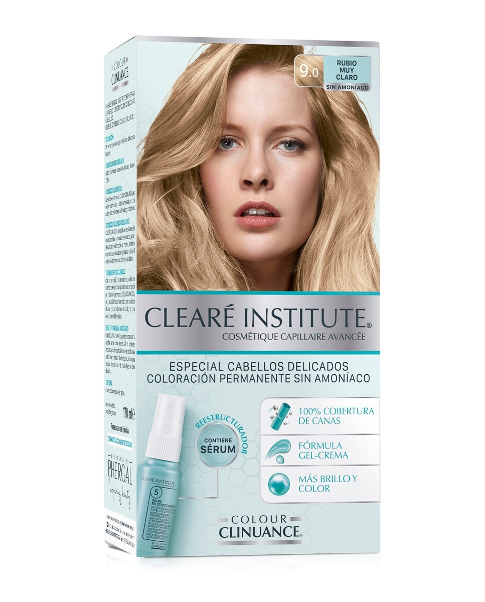 Clearé Institute - Coloración Permanente Colour Clinuance Cabellos Delicados Clearé Institute. - Image 1