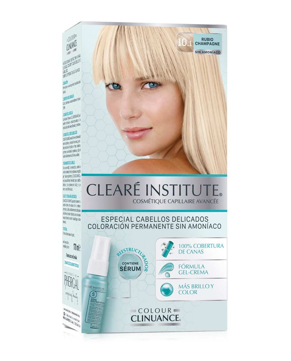 Clearé Institute - Coloración Permanente Colour Clinuance Cabellos Delicados Clearé Institute. - Image 1