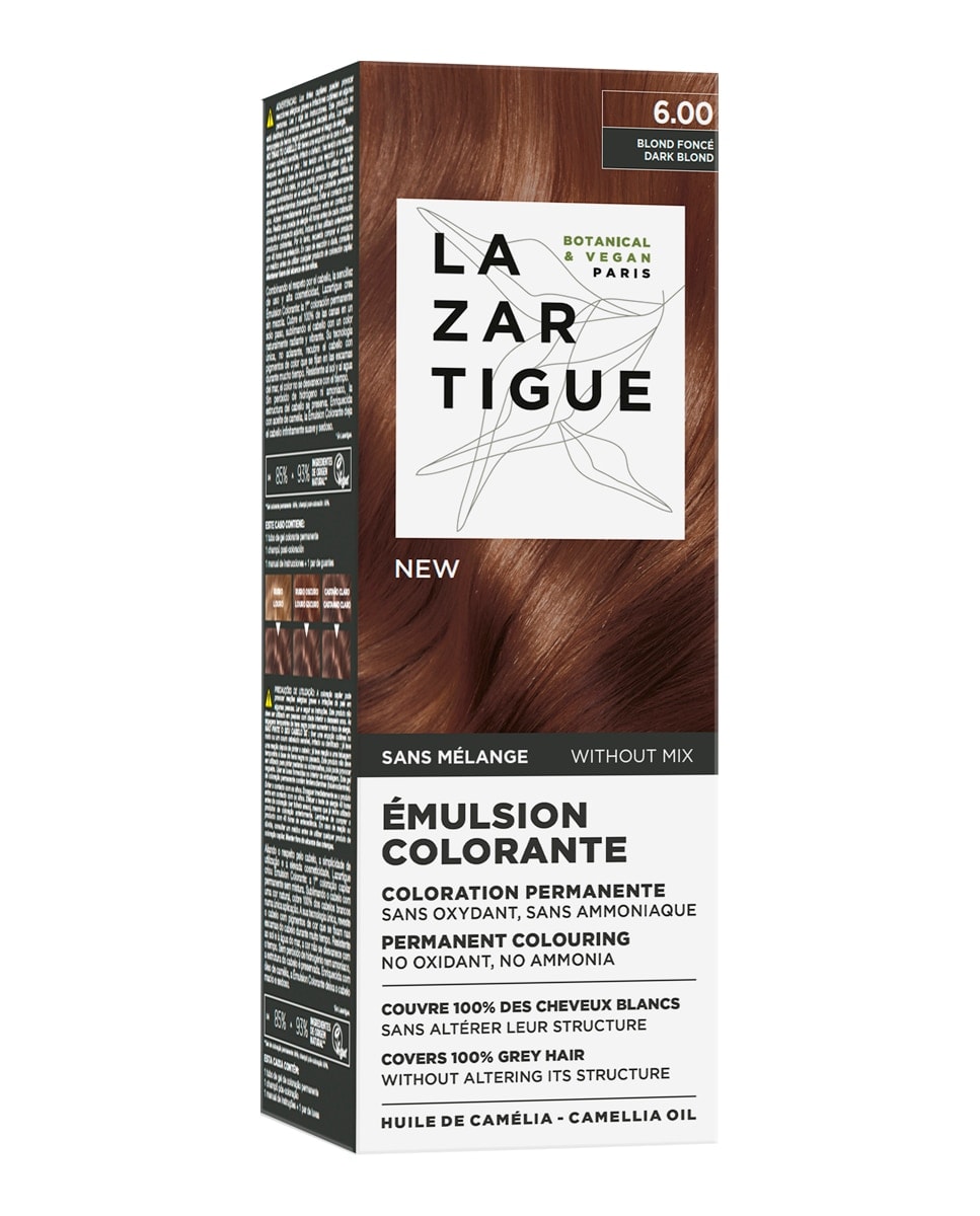Lazartigue - Emulsión Capilar Colorante 6.0 60 ml Lazartigue. - Image 1