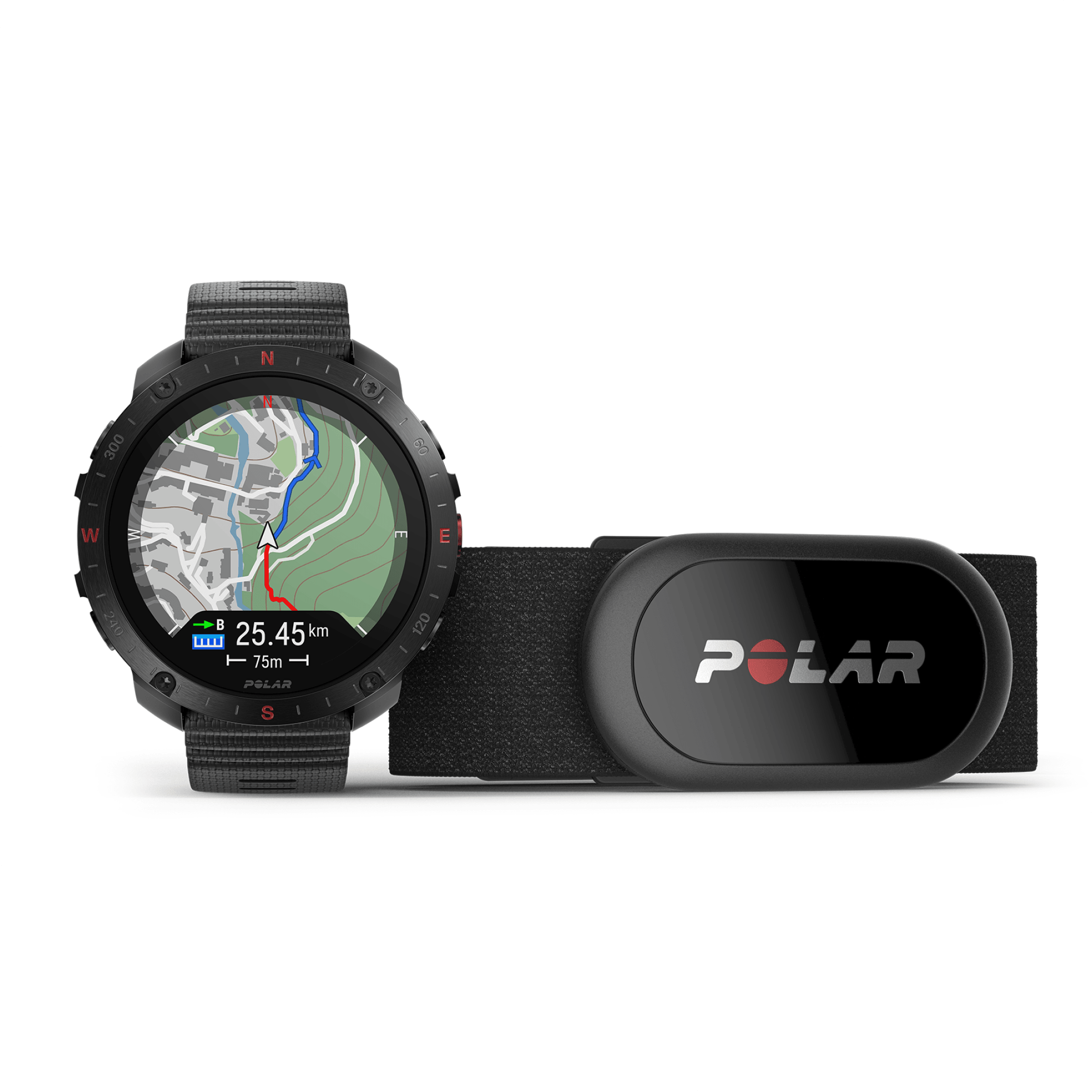 Polar - Reloj smartwatch Polar Grit X2 Pro Talla S-L con sensor H10 Polar. - Image 1