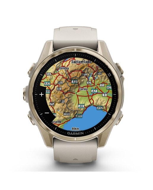 Garmin - Reloj Smartwatch fenix 8 43mm Zafiro Amoled Garmin. - Image 1