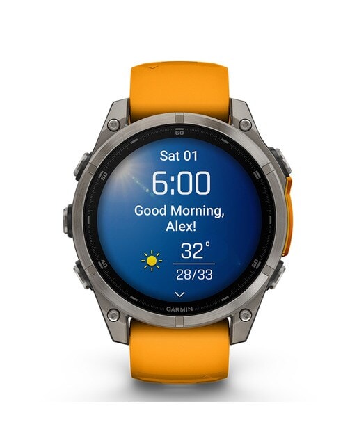 Garmin - Reloj Smartwatch fenix 8 47mm Zafiro Amoled Garmin. - Image 1