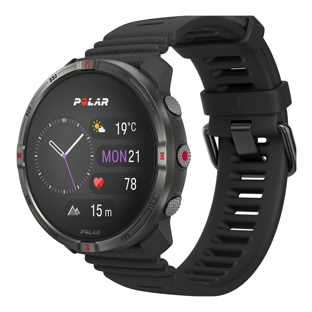 Polar - Reloj Smartwatch Grit X2 Outdoor Watch Negro S-L Polar. - Image 1
