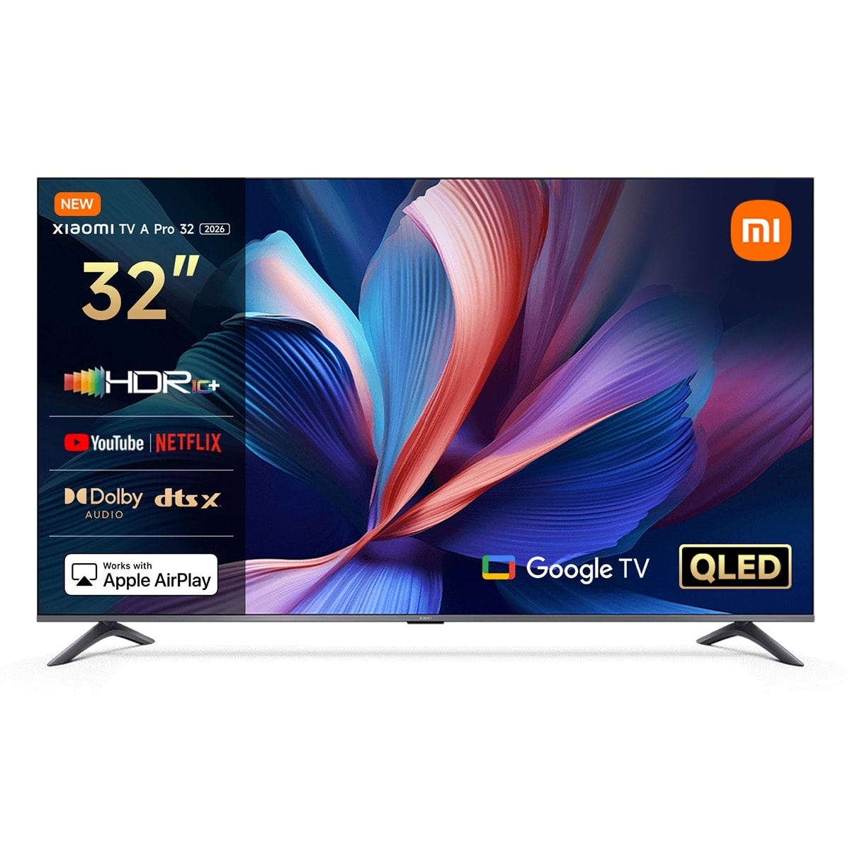 XIAOMI - TV QLED 80 cm (32") Xiaomi A Pro 2026 HD con Google TV, Smart TV, Dolby Audio DTS-X (Reacondicionado Grado A). - Image 1