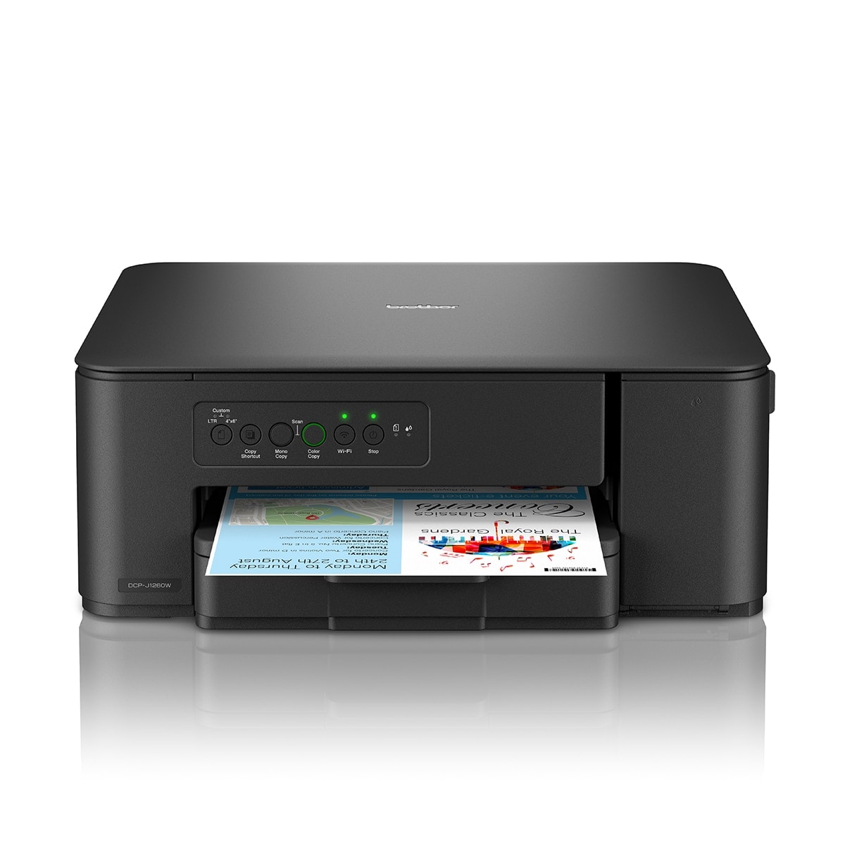Brother - Impresora multifunción tinta Brother DCP-J1260W, Wi-Fi. - Image 1