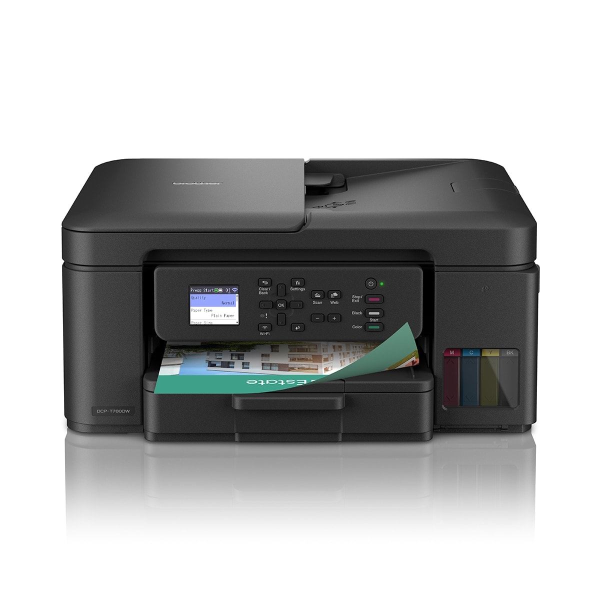 Brother - Impresora multifunción rellenable tinta Brother DCP-T780DW, Wi-Fi. - Image 1