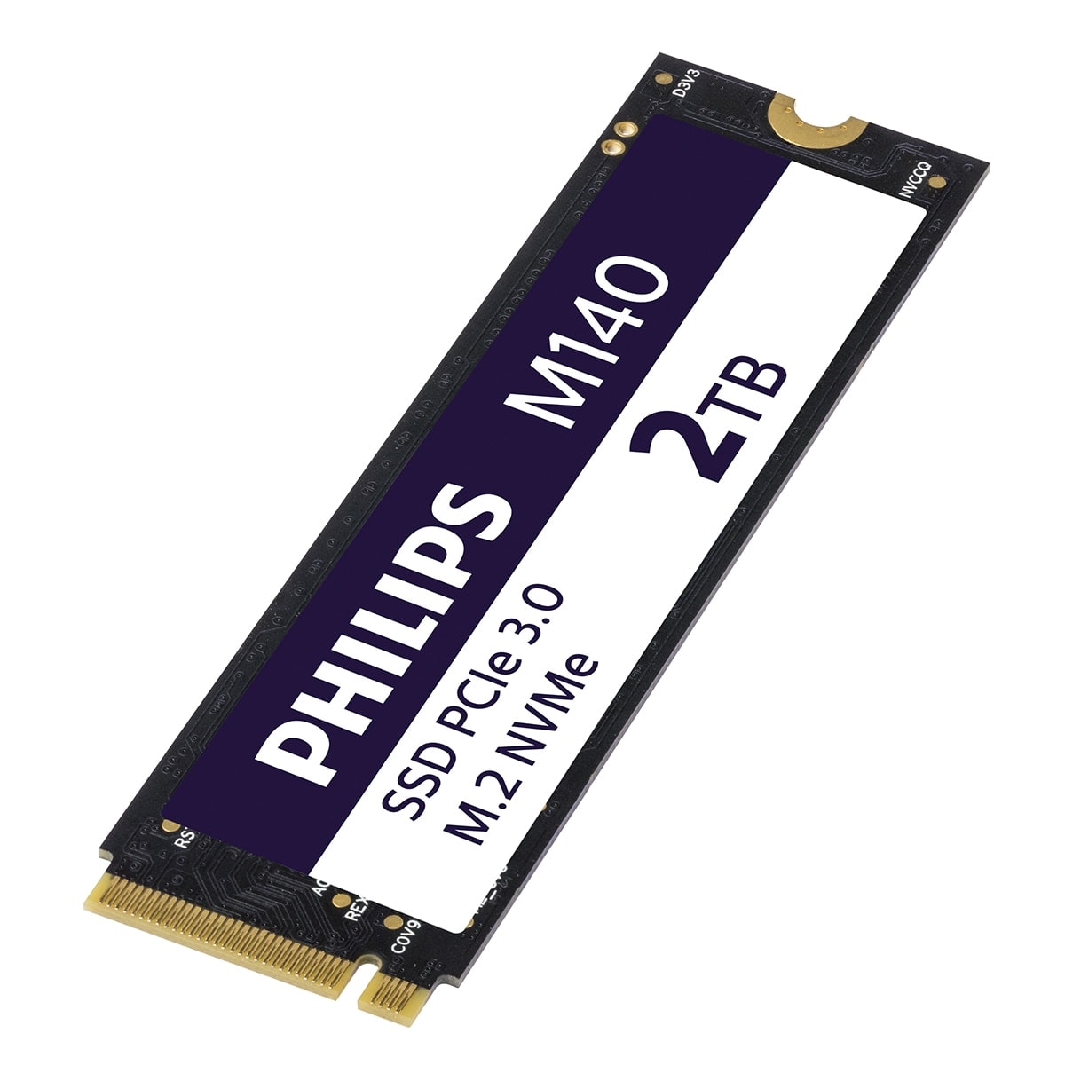 Philips - Disco SSD interno Philips M140, 2TB NVMe PCIe Gen 3 M.2 2280. - Image 1