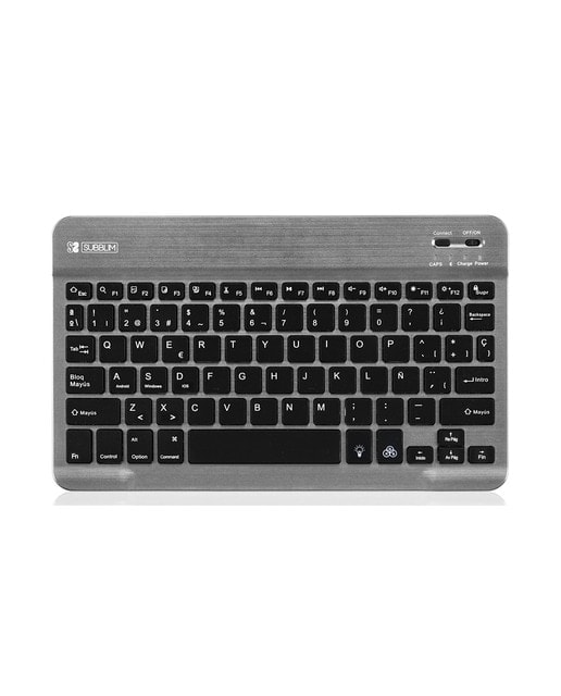 SUBBLIM - Teclado Bluetooth Subblim con teclas retroiluminadas. - Image 1