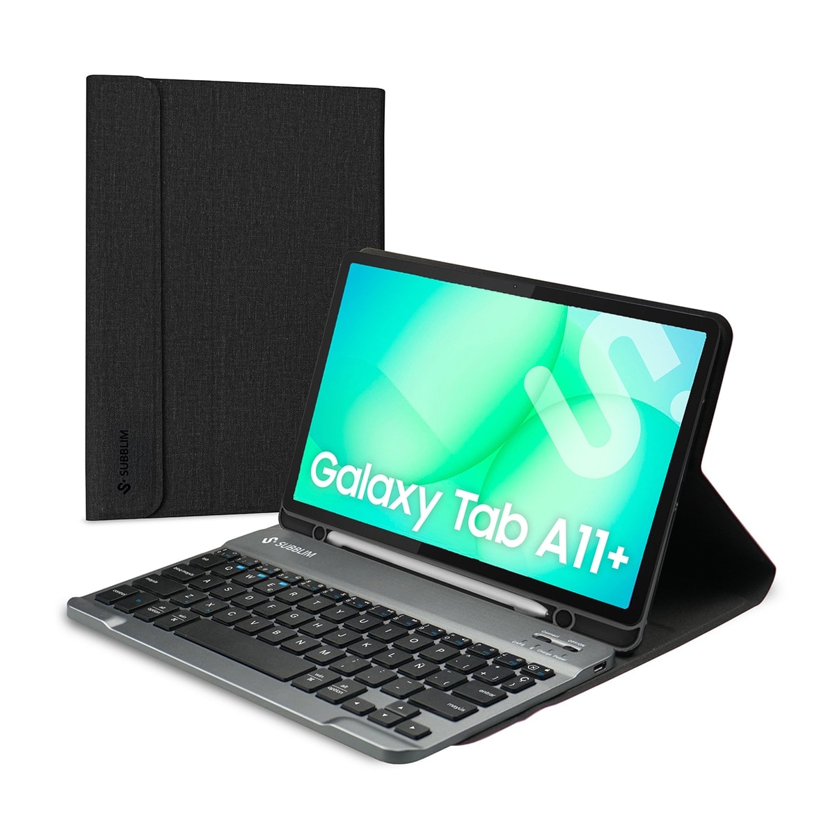 SUBBLIM - Funda con teclado Subblim KeyTab Pro BT para Samsung Galaxy Tab A11+. - Image 1