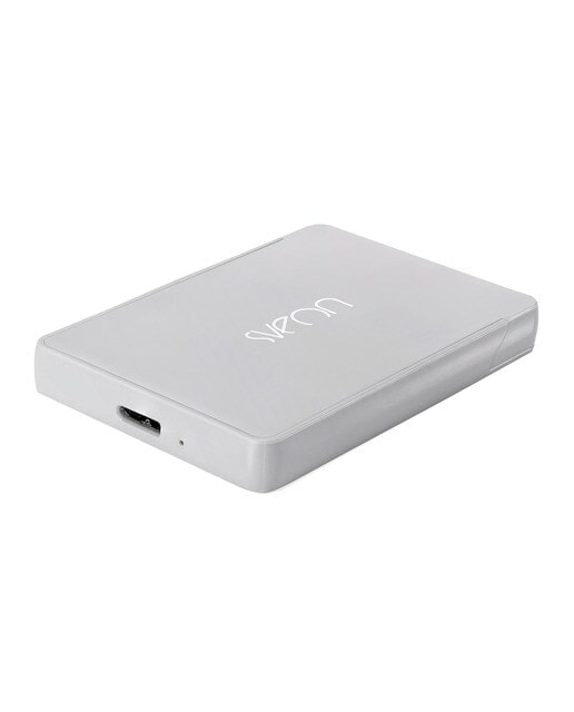 Sveon - Caja de plástico para disco duro SATA de 6,35 cm ( 2,5 '') Sveon USB 3.0 plata. - Image 1