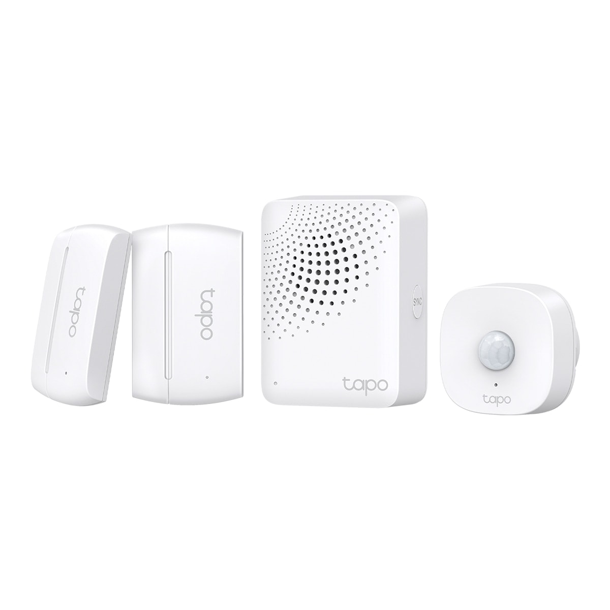 TAPO - Pack de Sensores Inteligentes Tapo T30 Kit (Sensores de Contacto, Sensor de Movimiento y Hub Inteligente). - Image 1