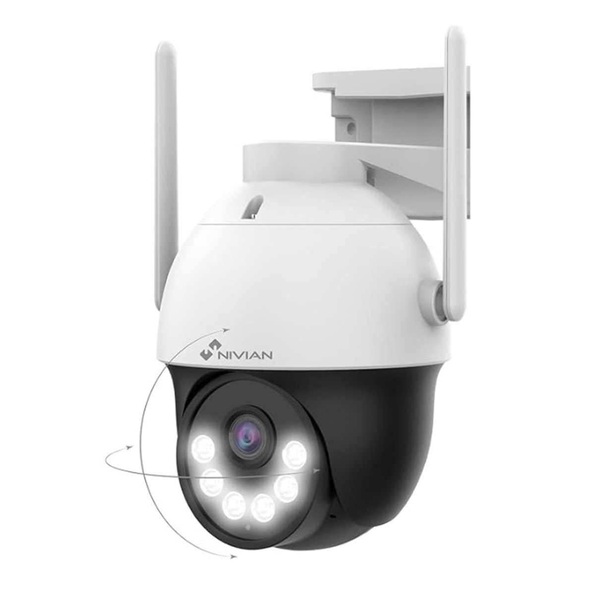 Nivian - Cámara de seguridad para exterior Nivian, Wi-Fi 6, 2K. - Image 1