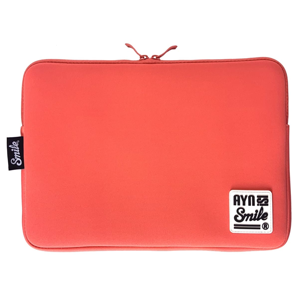 Smile - Funda Sleeve de neopreno Smile Living Coral rosa para portátiles hasta 13,3".