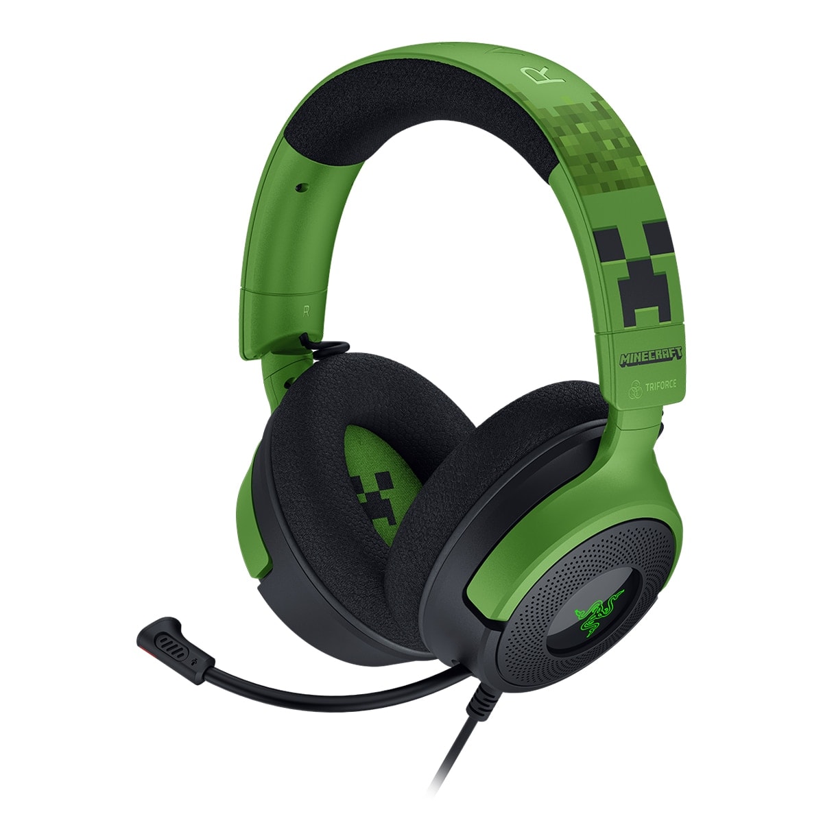 Razer - Auriculares Diadema Gaming Razer Kraken V4 X Minecraft Edition. - Image 1