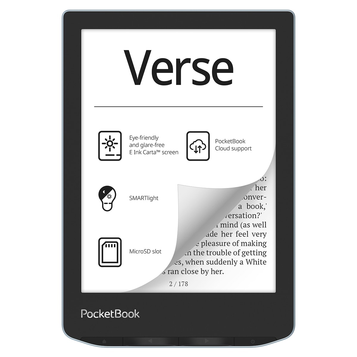 PocketBook - e-Reader Pocketbook Verse Bright Blue, 6" E-ink Carta. - Image 1