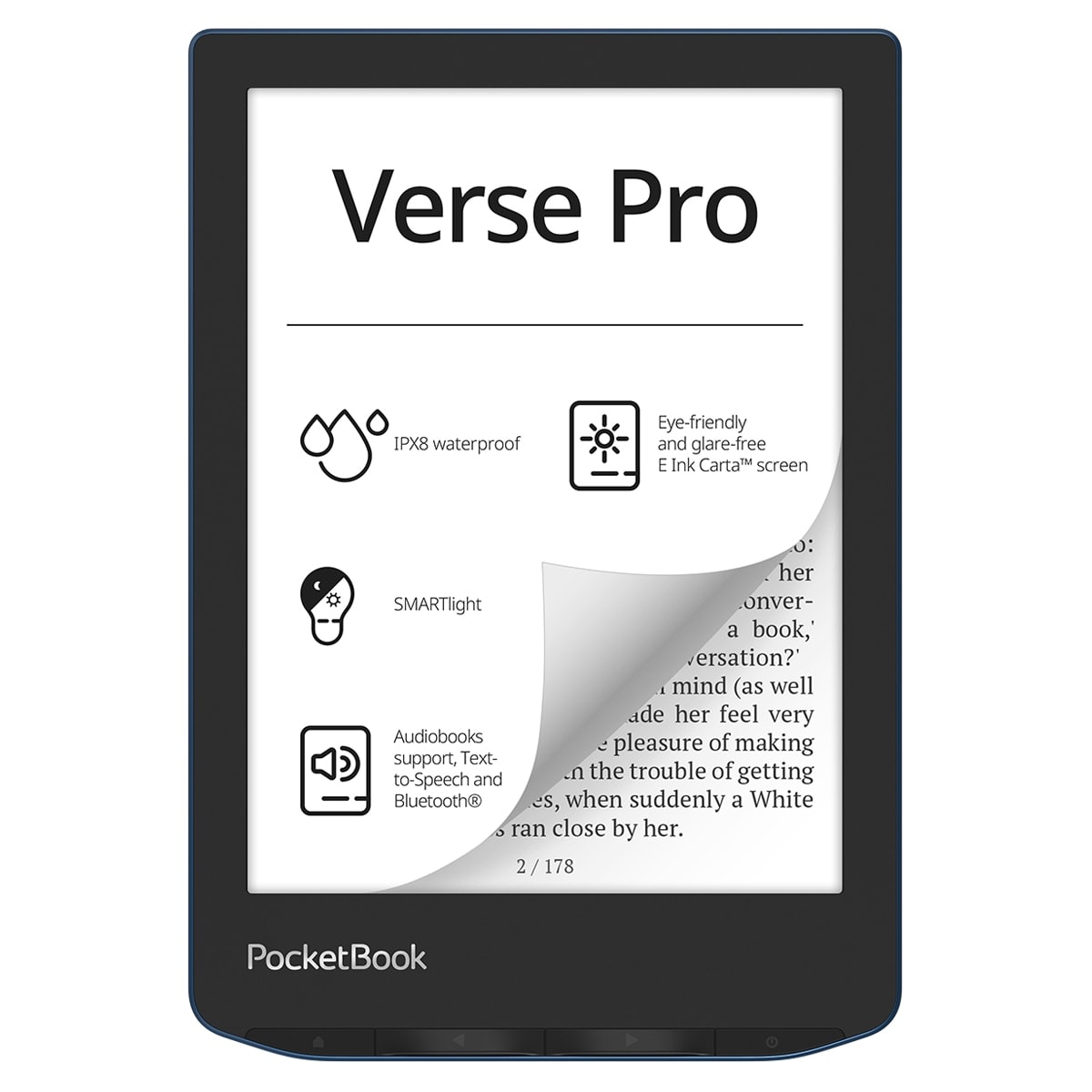 PocketBook - e-Reader Pocketbook Verse Pro Azure, 6" E-ink Carta. - Image 1