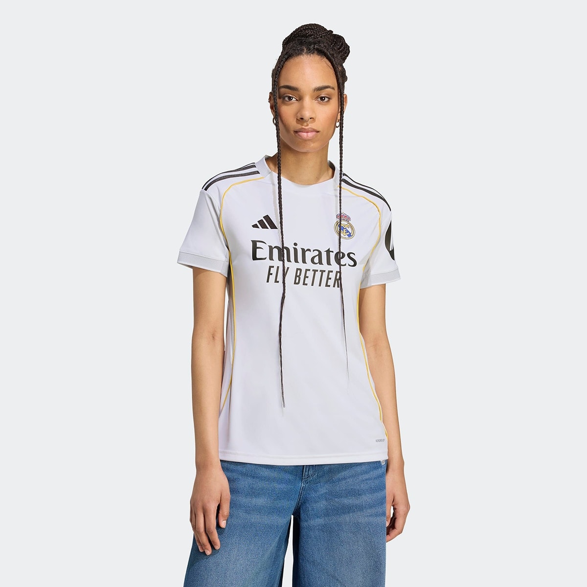 adidas - Camiseta de mujer 1ª equipación Real Madrid CF 2025-2026 adidas. - Image 1