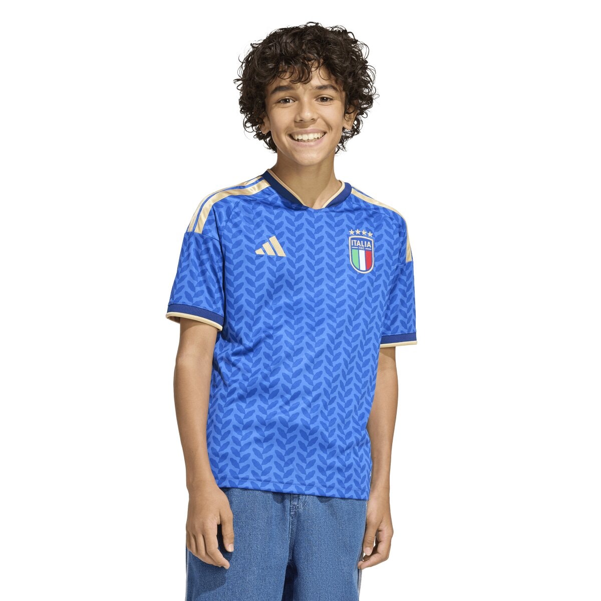adidas - Camiseta de niños 1ª equipación Italia Mundial 2026 adidas. - Image 1