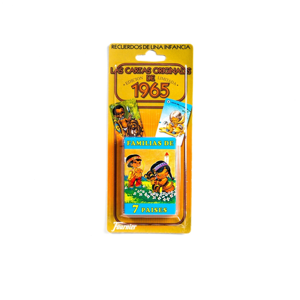 Fournier - Naipes Infantiles Familias de 7 Países 40 Cartas - Estuche Cartulina (Cartas). - Image 1