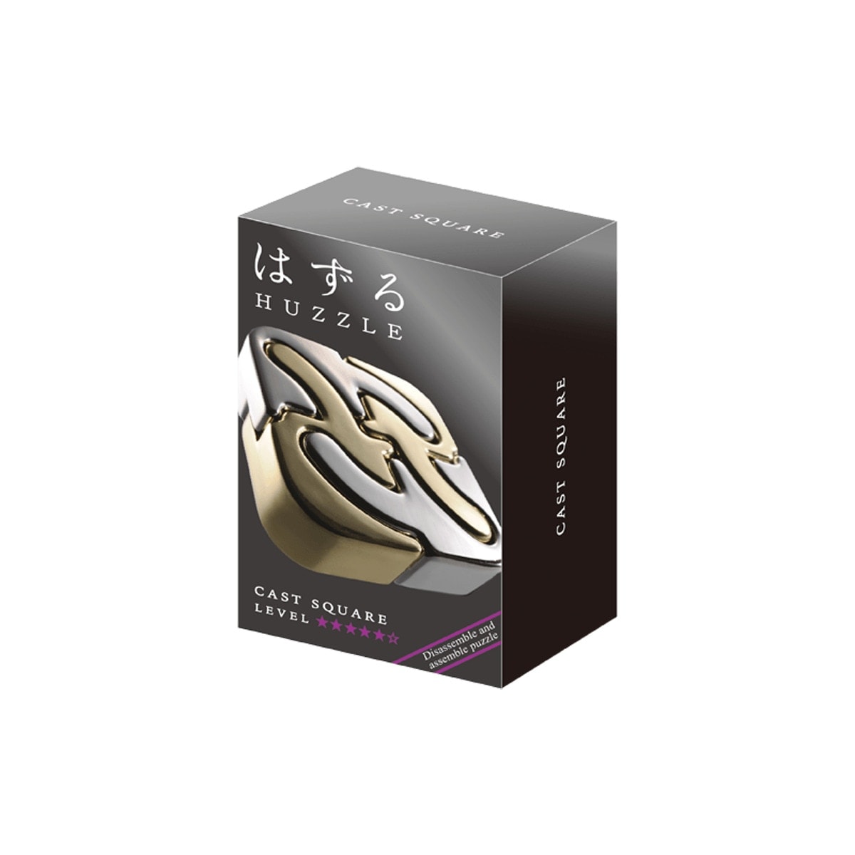 Hanayama - Rompecabeza Hanayama Nivel 5-6 Huzzle Cast Square. - Image 1