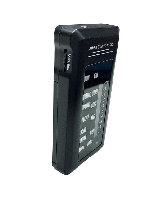 Inves - Radio de bolsillo Inves KW-AS-021, AM-FM, negro. - Image 1