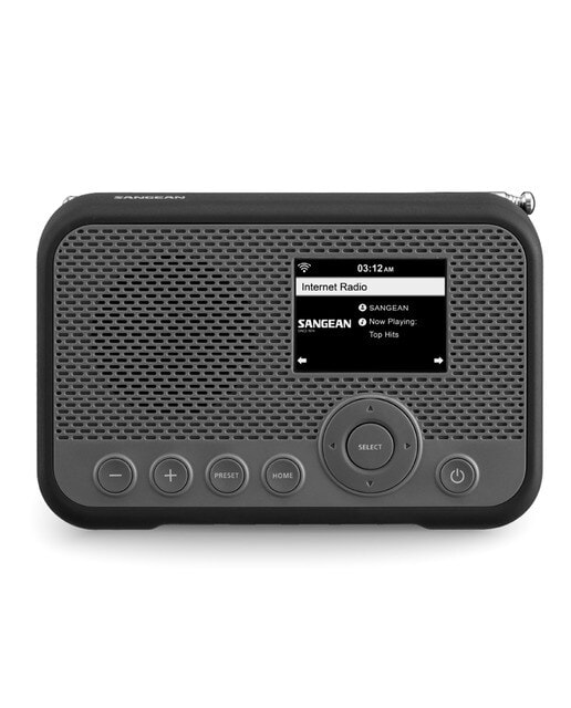 Sangean - Radio digital portátil por Internet Sangean WFR-39, DAB+, FM-RDS, Spotify Connect, gris-negro. - Image 1