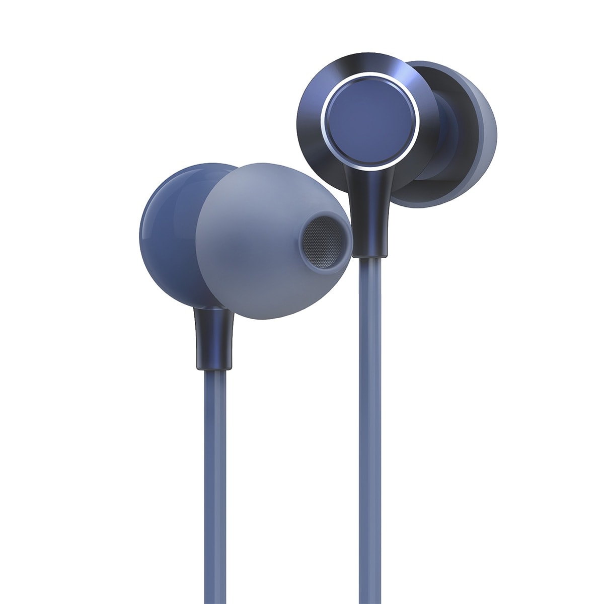 Energy Sistem - Auriculares de botón Energy Sistem Metallized Type-C Indigo con conversor digital y controlador de música y volumen. - Image 1