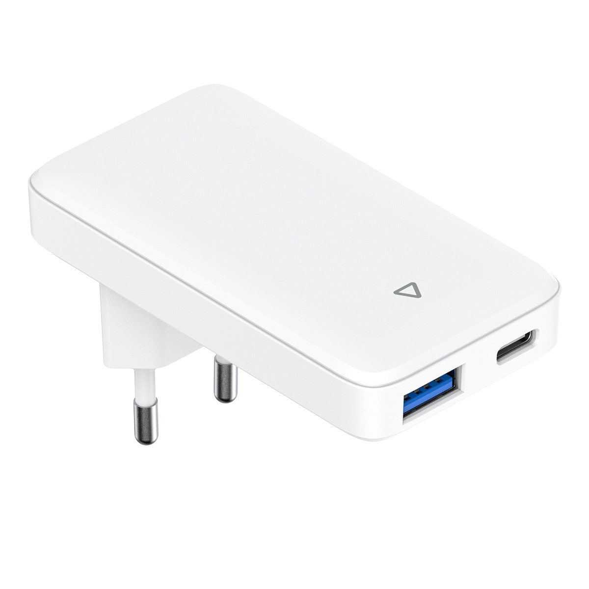 Inves - Cargador de pared blanco Inves LT-TR3681 USB Dual. - Image 1