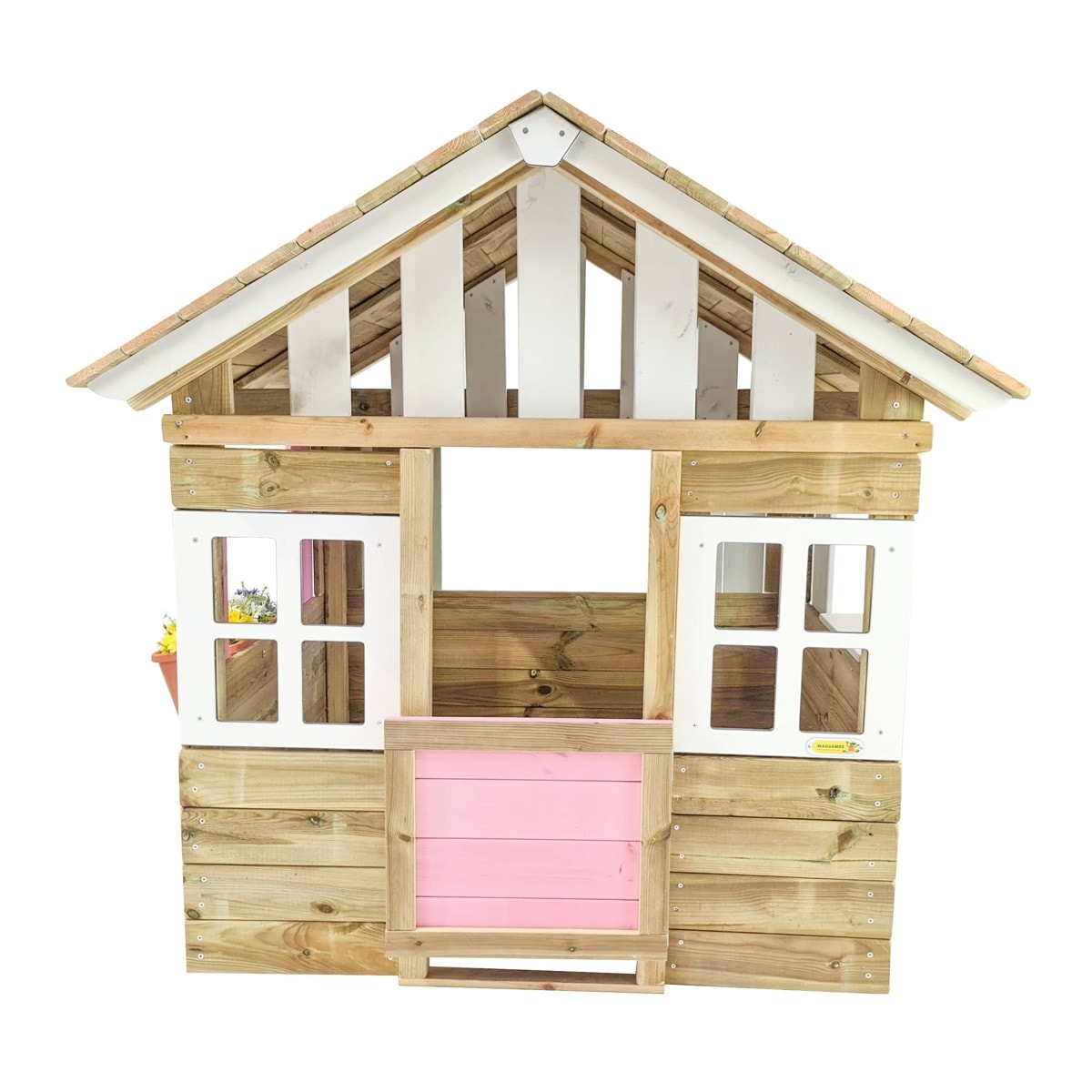 MASGAMES - Casita Masgames Lollipop rosa Madera. - Image 1