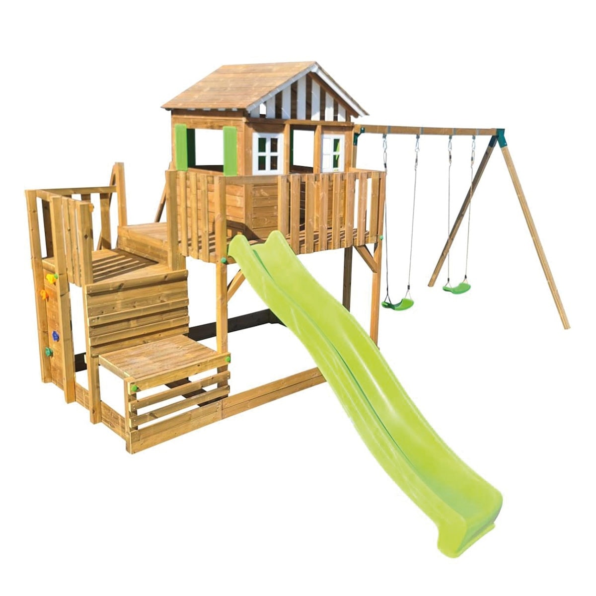 MASGAMES - Parque infantil Siracusa XL con columpio Masgames. - Image 1