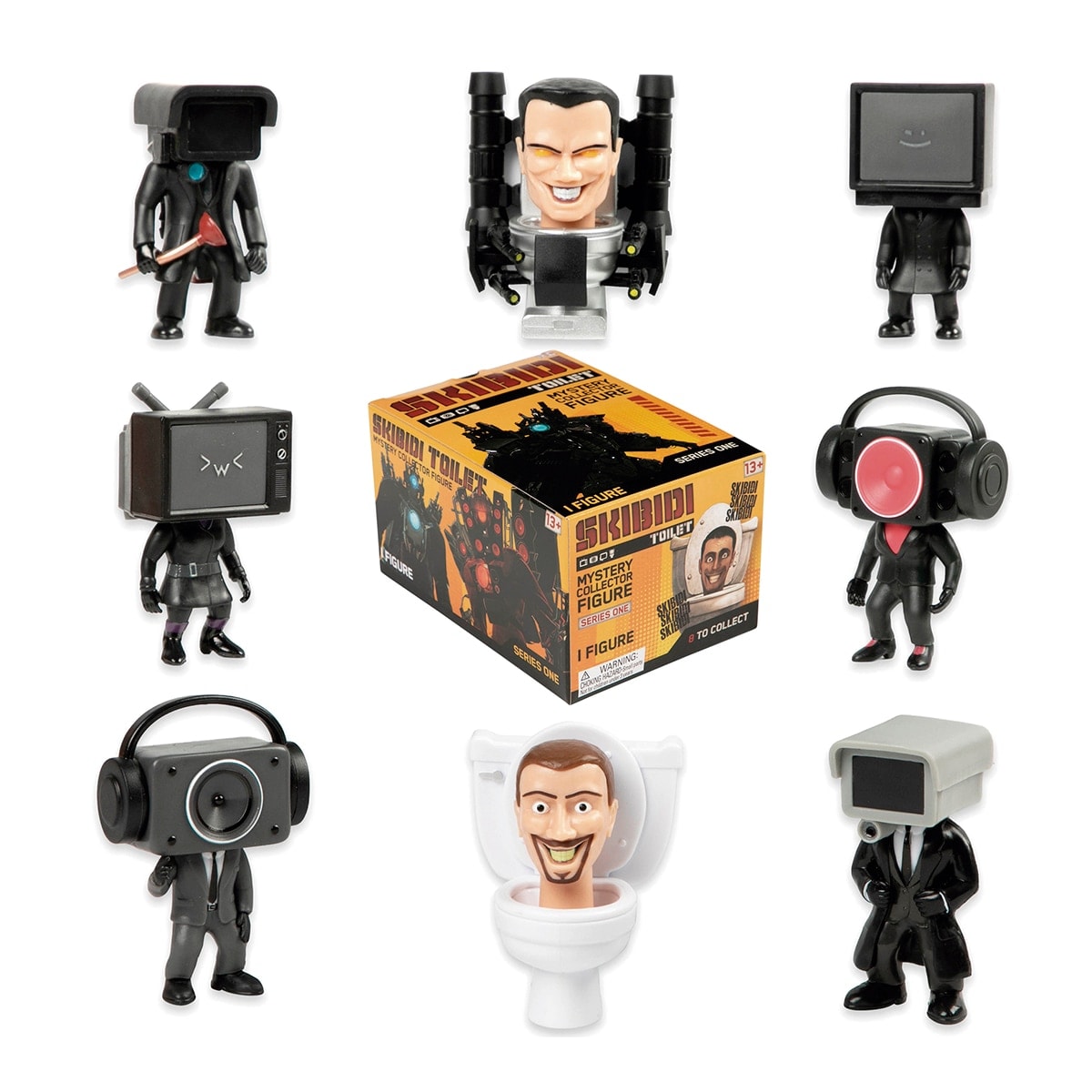 Bonkers - Figura misteriosa Skibidi Toilet Bonkers. - Image 1