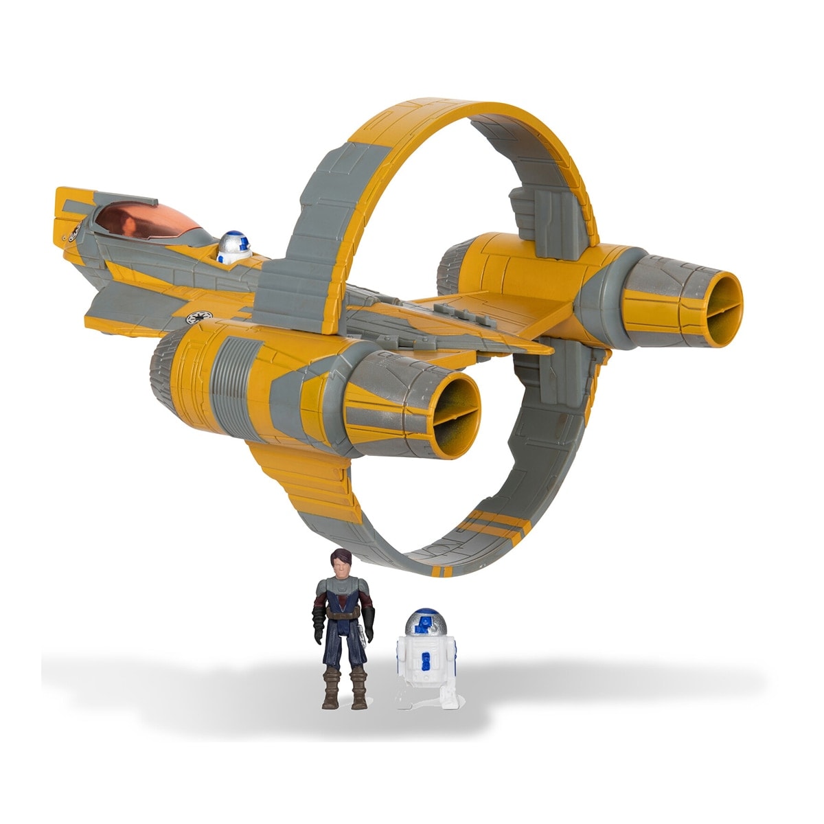 Bizak - Playset Micro Galaxy Squadron Anakin Skywalker's Jedi Starfighter Star Wars. - Image 1