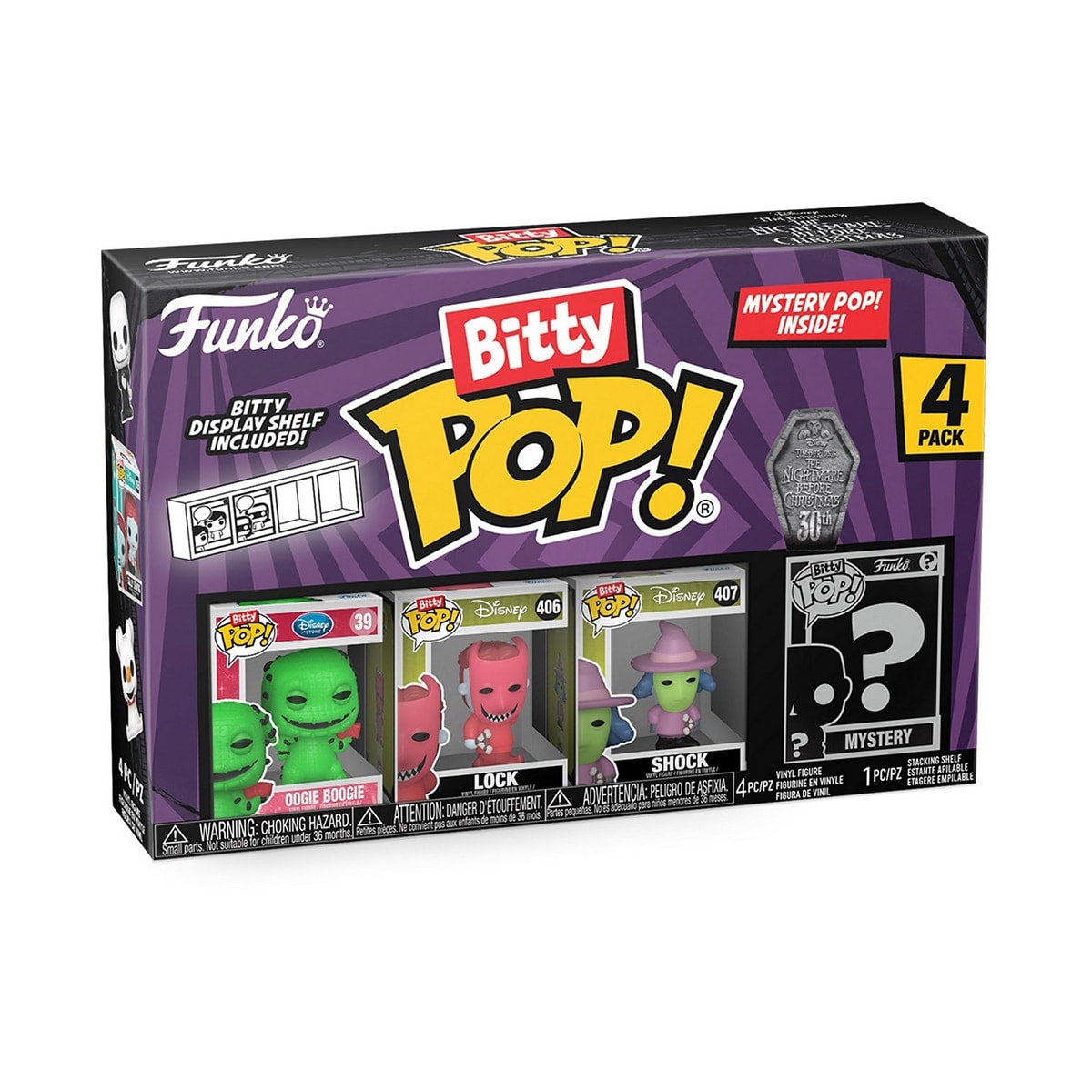 Funko - Figura Funko Bitty Pop: Pesadilla antes de Navidad modelos surtidos. - Image 1