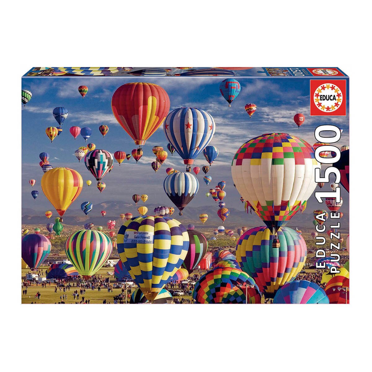 Puzzle 1500 Piezas Globos Aerostáticos Educa - Image 1