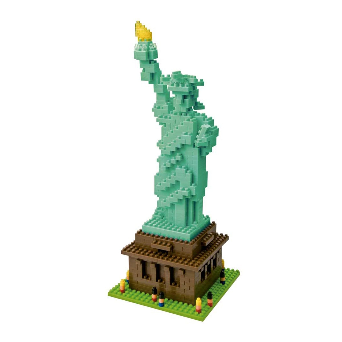 NanoBlock - Juguete con piezas Nanoblock Estatua De La Libertad Kawada. - Image 1