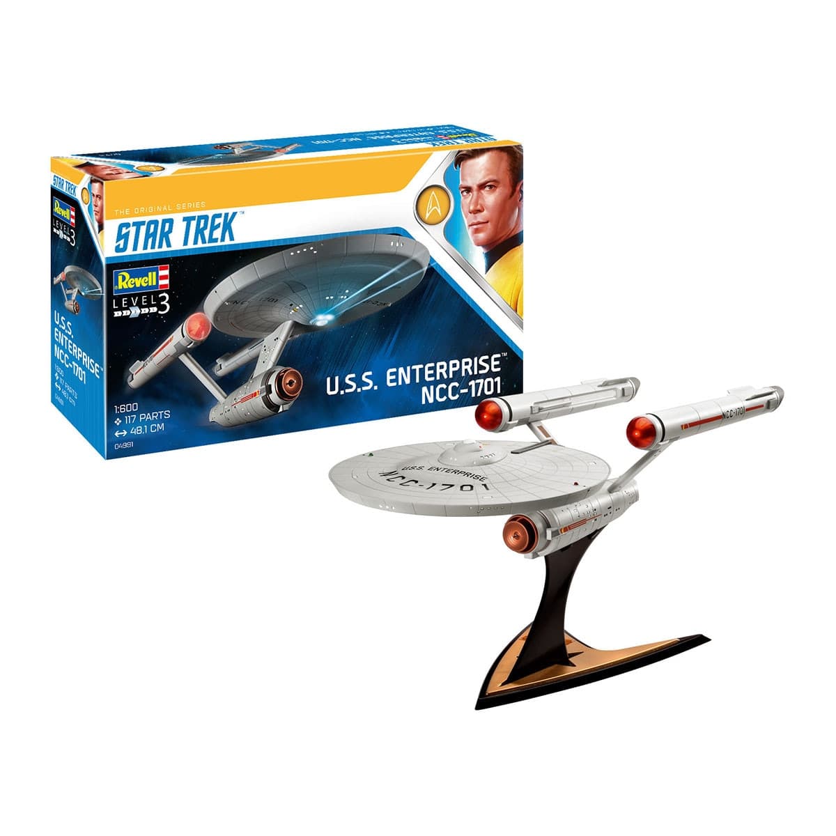 Revell - Maqueta para montar nave U.S.S. Enterprise NCC-1701 Revell.