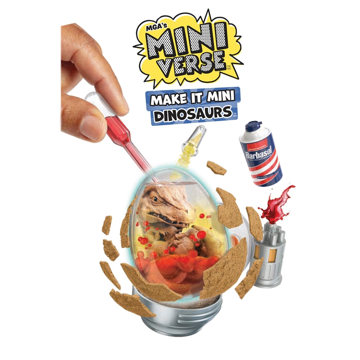 MINIVERSE - Bola sorpresa Make It Mini Jurassic Park Miniverse modelos surtidos. - Image 1