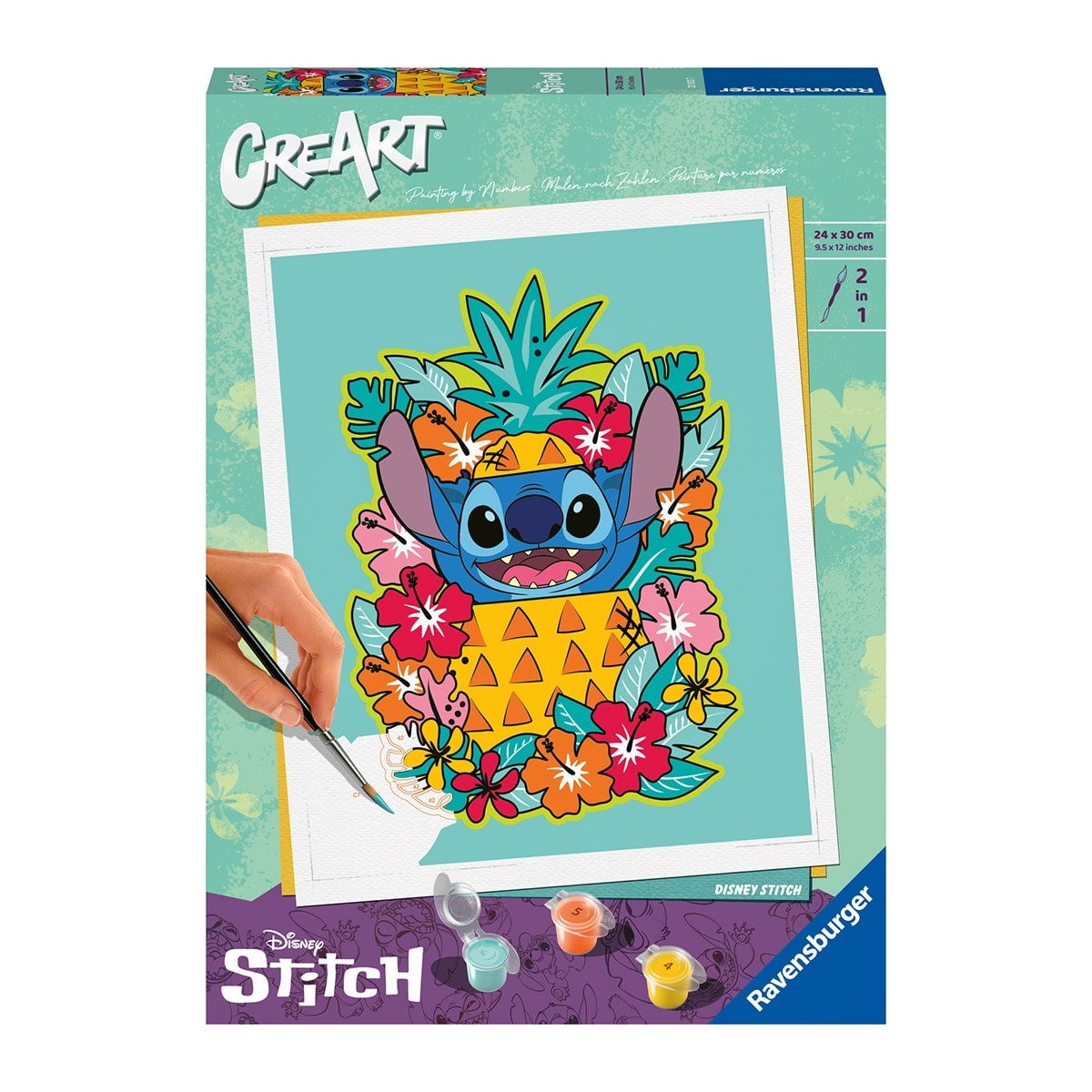 Ravensburger - Juego Pintar Por Números Para Adultos Creart Serie Trend C Stitch Ravensburger. - Image 1