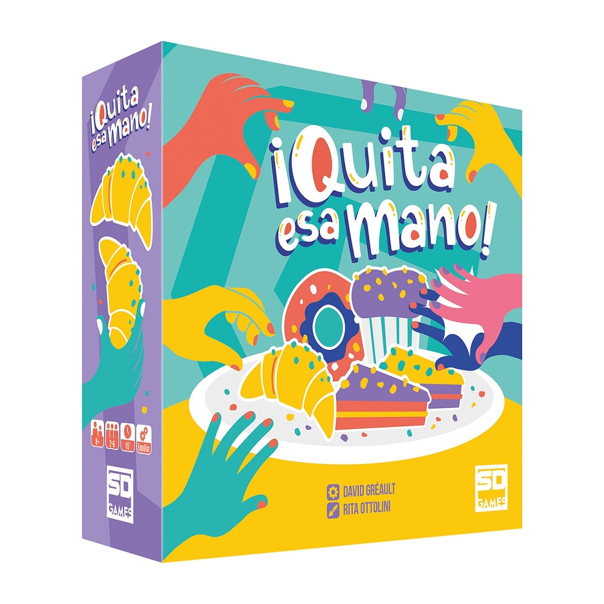 SD Games - Juego de mesa Quita Esa Mano! Coge la Carta Correcta. - Image 1