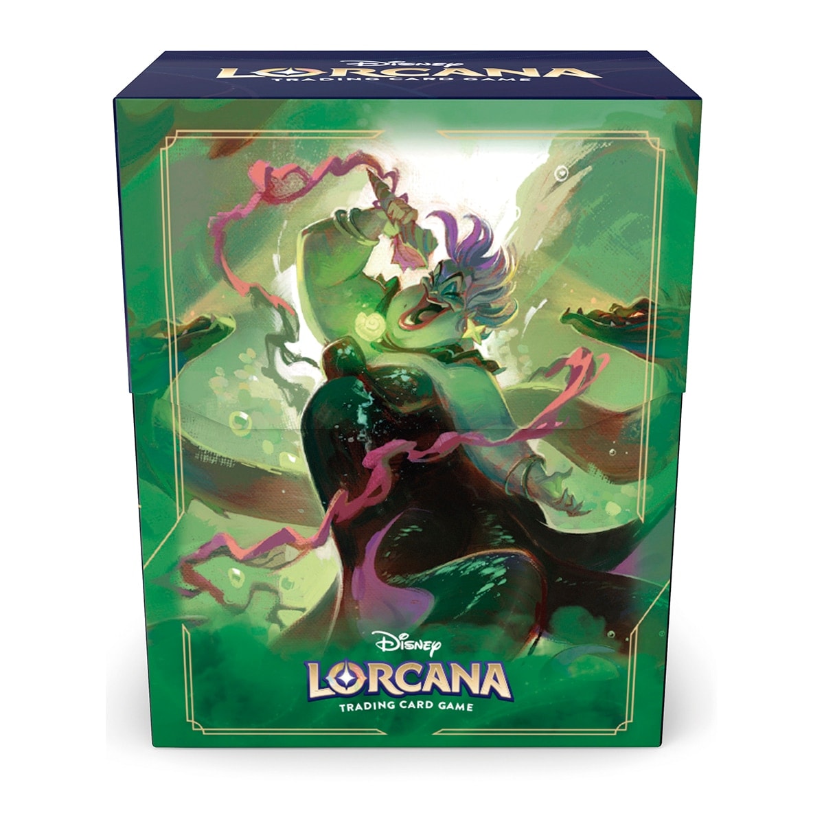 Disney Lorcana - Caja para mazo de cartas Disney Lorcana Set 7: Deck Case B - Ursula - Deceiver of All? Ench.. - Image 1