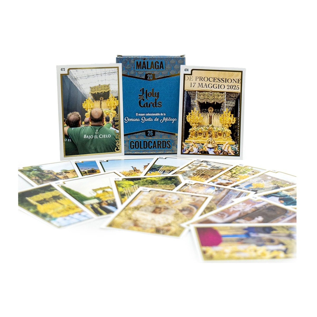Holy Cards - Pack GoldCards Málaga 2026 HolyCards. - Image 1