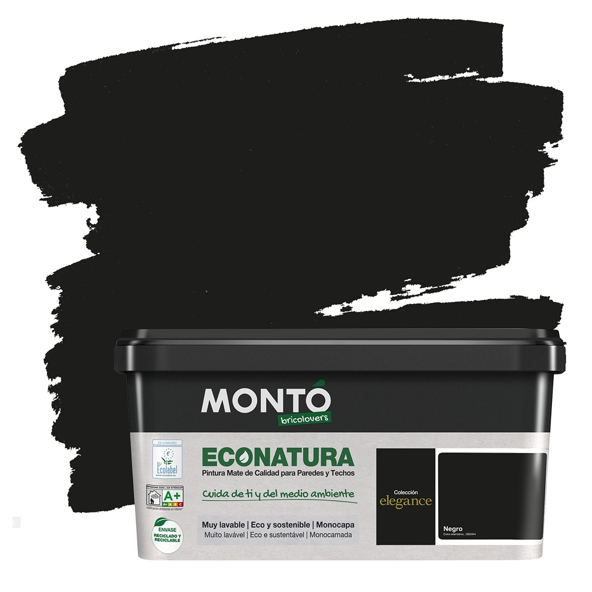 MONTÓ - Pintura Plástica Mate Eco Natura Sostenible 4 l. - Image 1