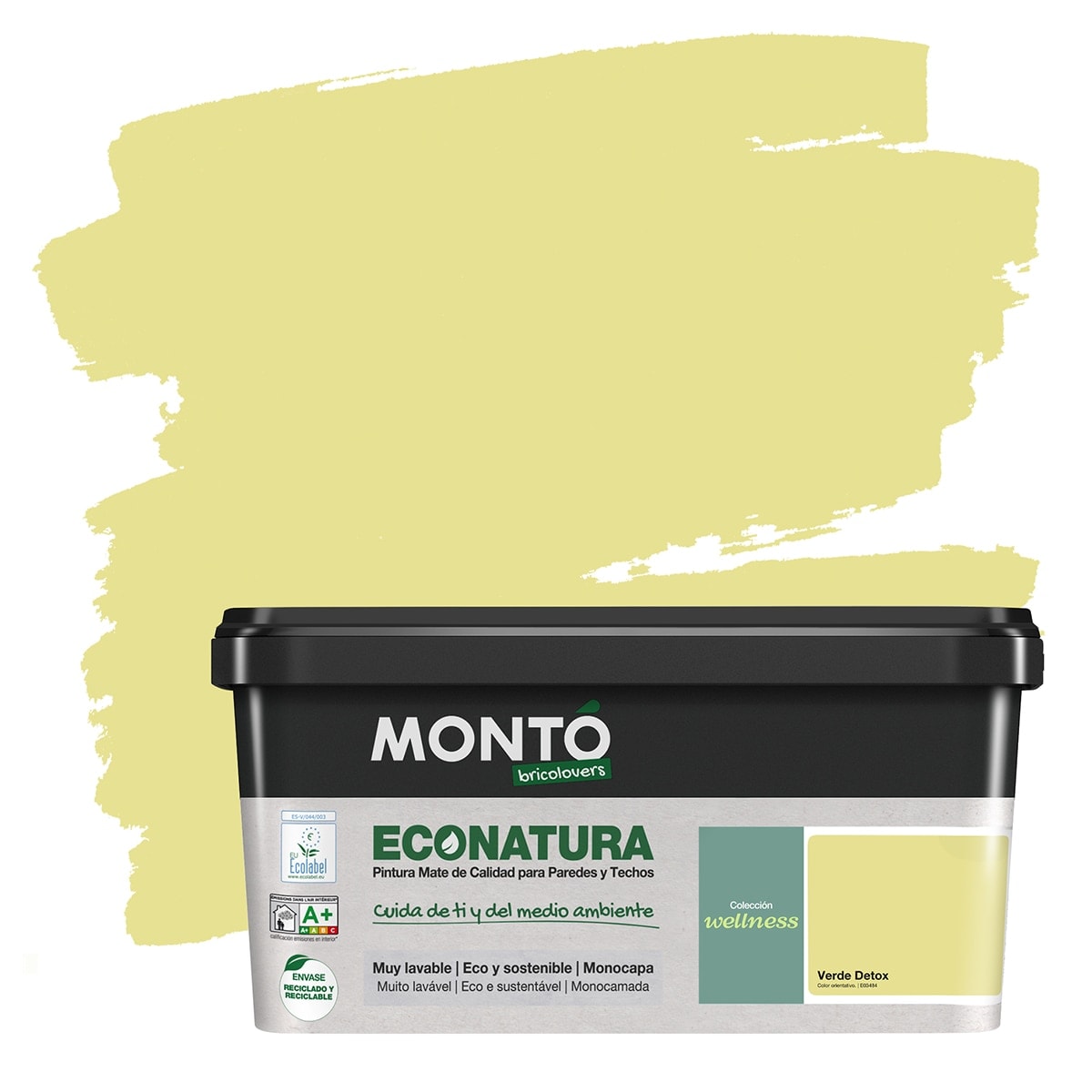 MONTÓ - Pintura Plástica Mate Eco Natura Sostenible 4 l. - Image 1
