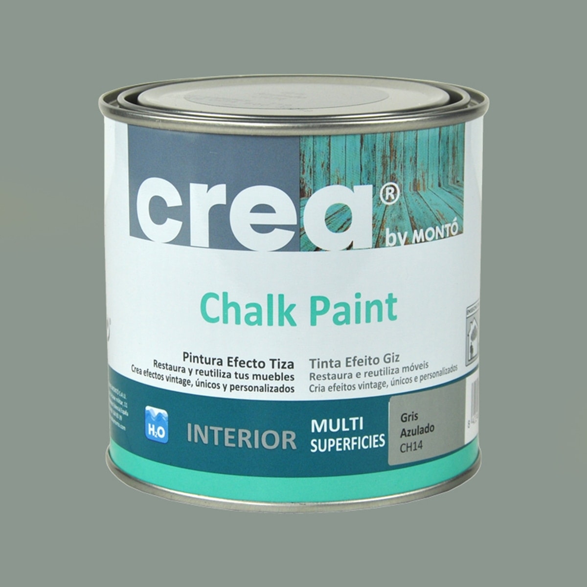 MONTÓ - Pintura Crea Chalk Paint para Muebles 500 ml... - Image 1